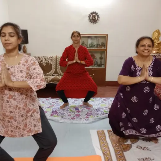 Small-group practice at home, August 2025
